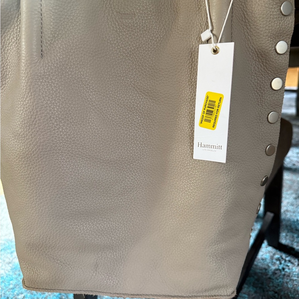 Hammitt Women's Oliver Medium Brushed Leather Tote Bag - Picture 8 of 8